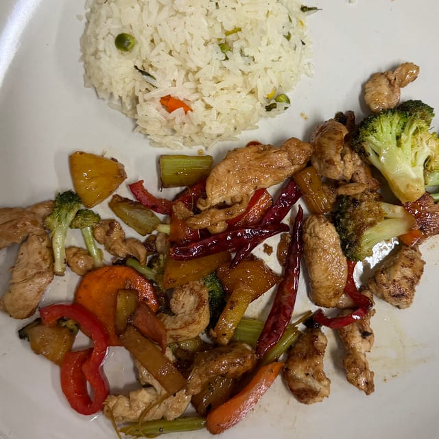 Pollo Vegetales.