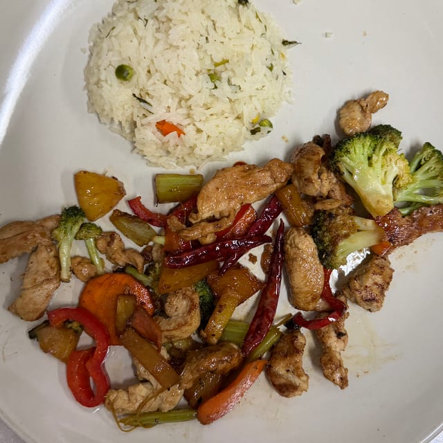Pollo Vegetales.