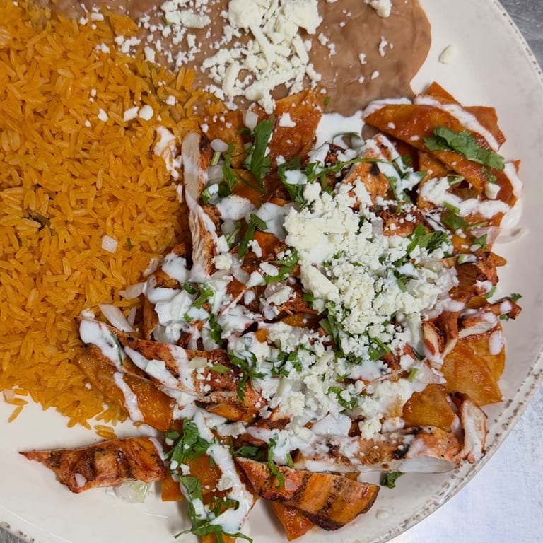 Delicious Chilaquiles Await You