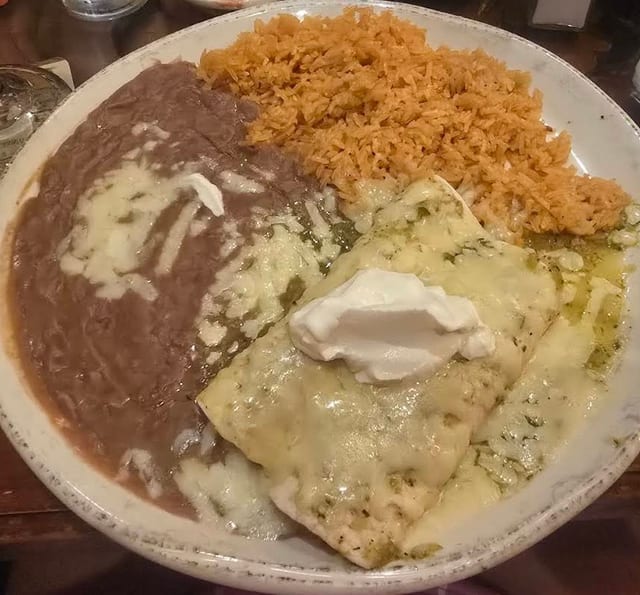 Enchiladas Suizas.