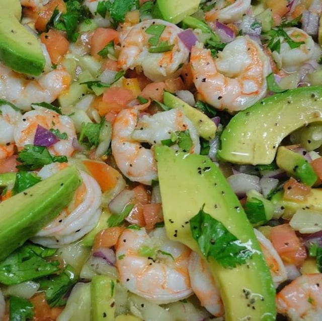 Ceviche Camaron.