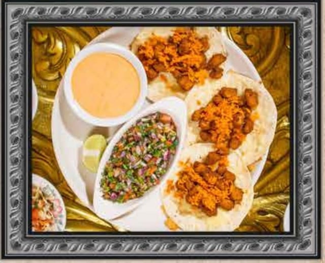 Baja Shrimp Tacos.